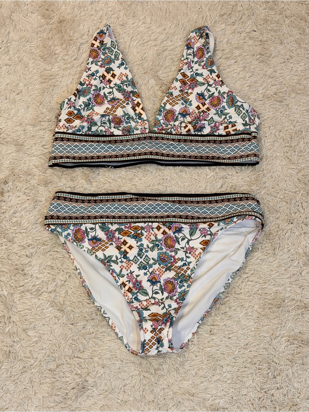 Freshwater Bikini Set - Top XXL Bottom XL